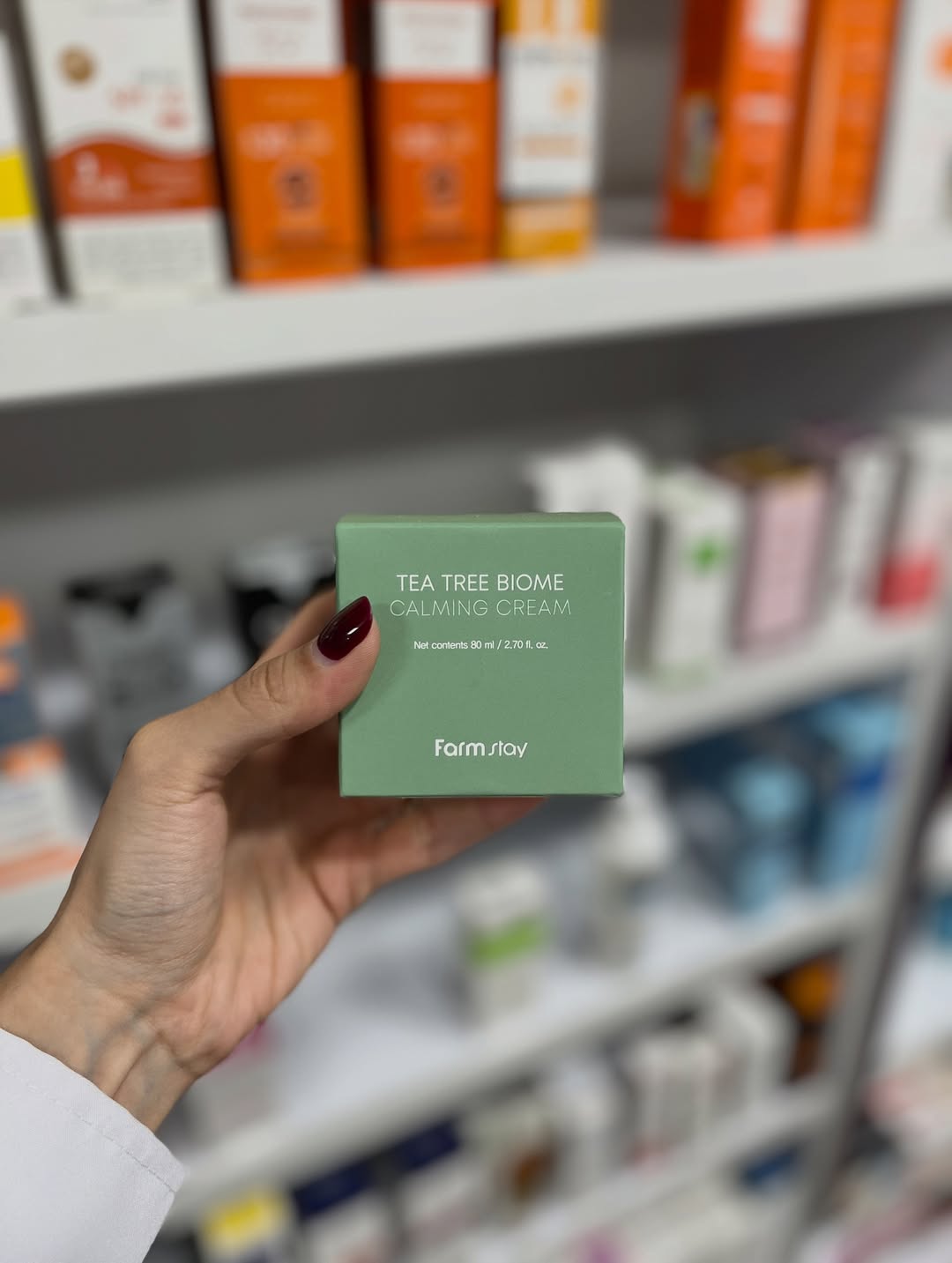 کرم آبرسان مرطوب‌کننده کره‌ای درخت چای فارم استی ۸۰ میل