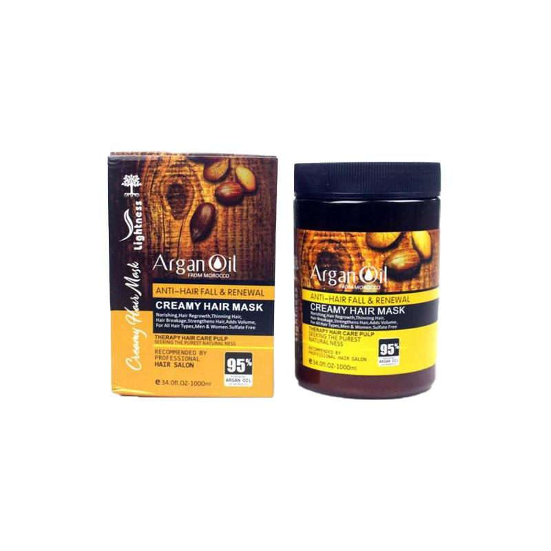 ماسک مو بدون سولفات آرگان لایتنس ۱۰۰۰ میل