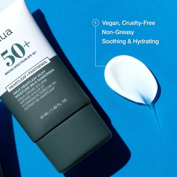 ضد آفتاب مرطوبکننده و تسکیندهنده آنوا +SPF50 و ++++PA حجم ۵۰ میل