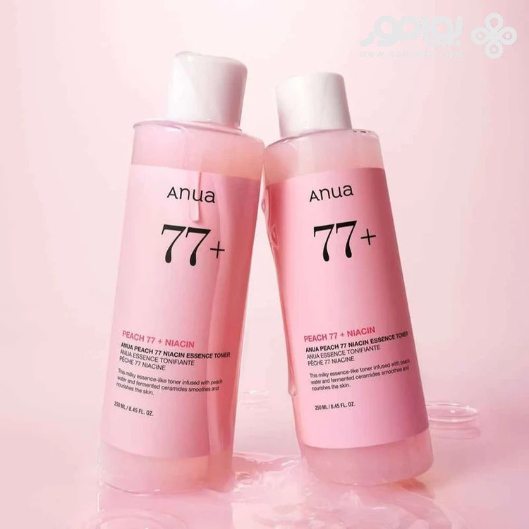 تونر اسنس هلو نیاسین آنوا Peach 77 اورجینال 250 میل